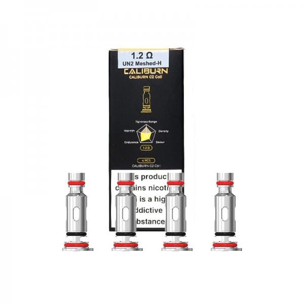 Résistances Caliburn G2 1.2Ω (4pcs) - Uwell - PrixVape