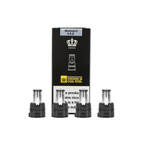 Résistances Crown M 0.4/0.8Ω Twin & 0.6Ω Mesh (4pcs) - Uwell - PrixVape