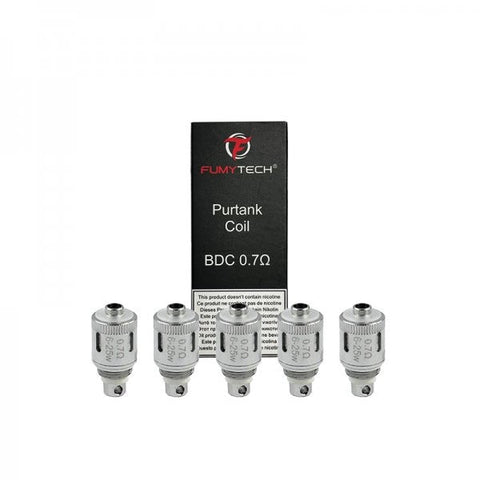 Résistances Purely BDC 0.7Ω / 0.9Ω (5pcs) - Fumitech - PrixVape