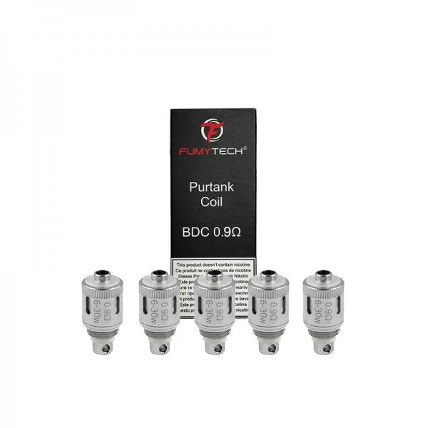 Résistances Purely BDC 0.7Ω / 0.9Ω (5pcs) - Fumitech - PrixVape