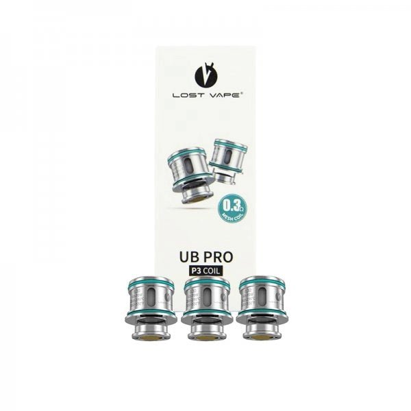 Résistances UB PRO P1 0.15Ω P3 0.3Ω (3pcs) - Lost Vape - PrixVape