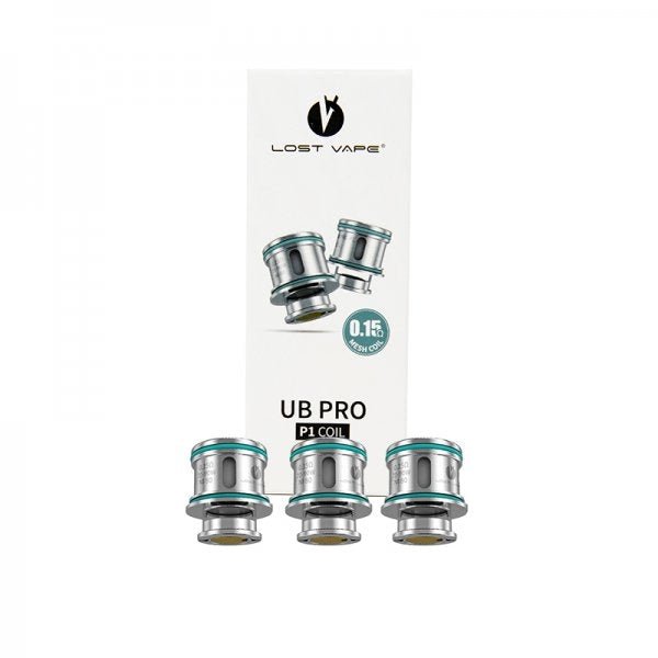 Résistances UB PRO P1 0.15Ω P3 0.3Ω (3pcs) - Lost Vape - PrixVape