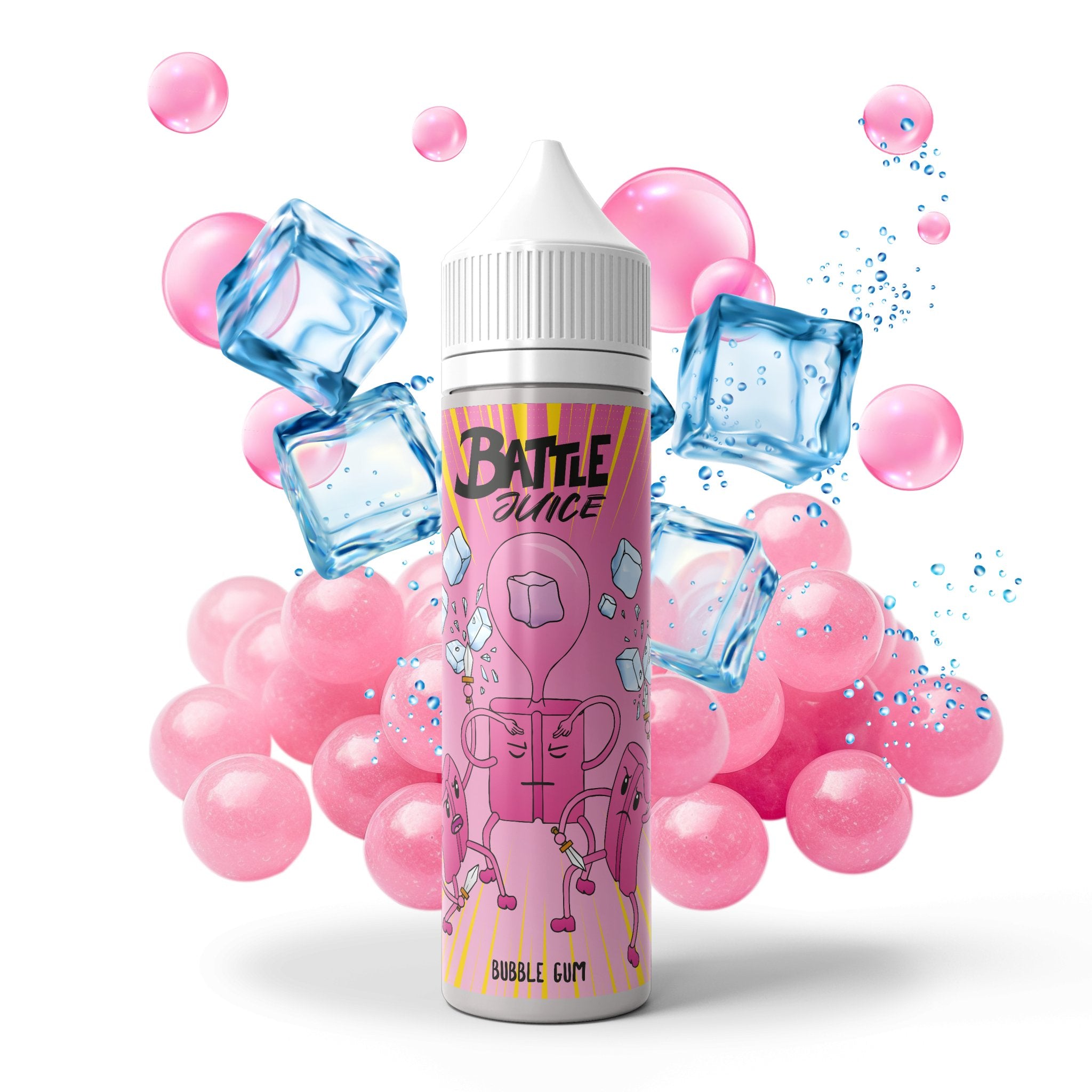 Bubble Gum 50ml - Battle Juice - PrixVape