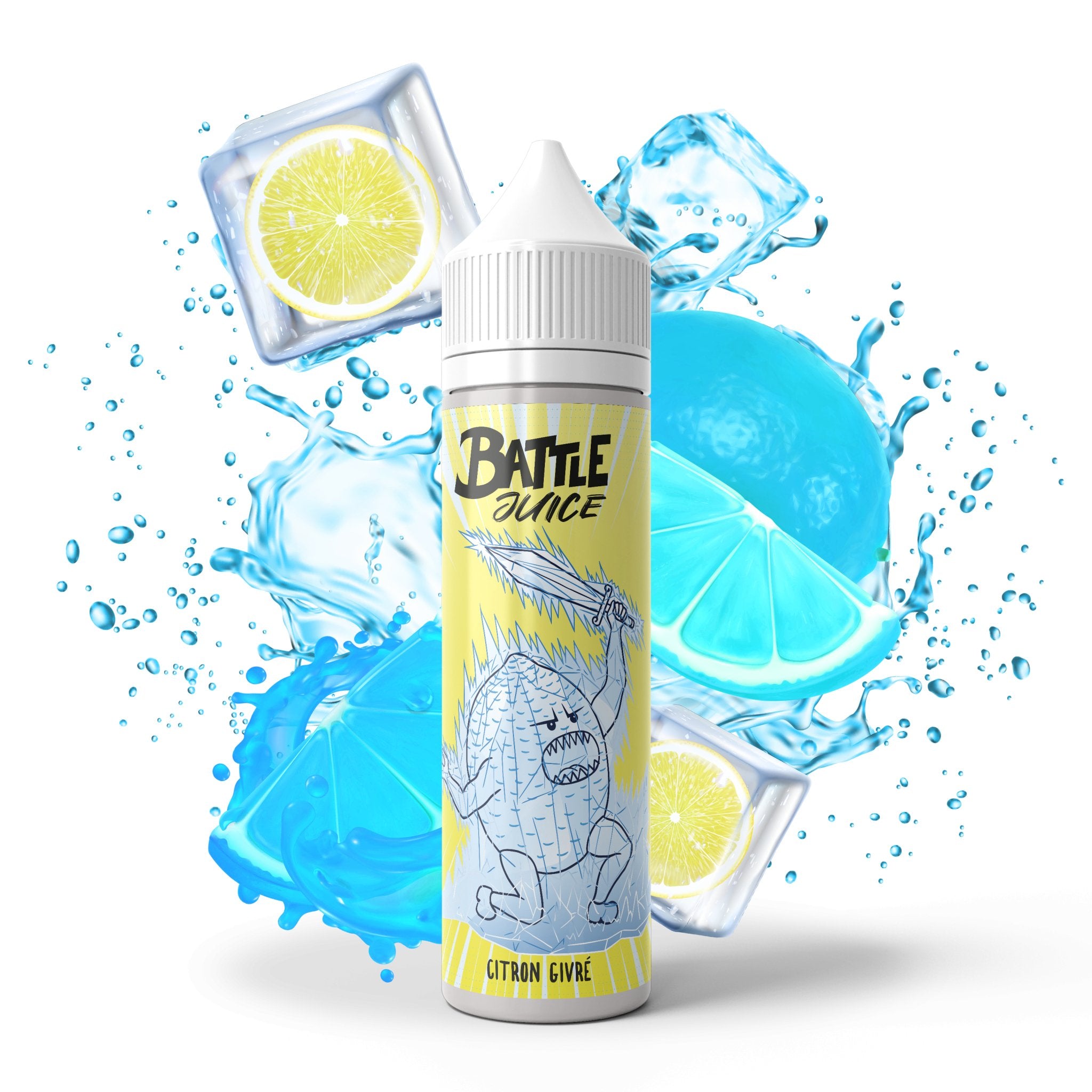 Citron Givré 50ml - Battle Juice - PrixVape