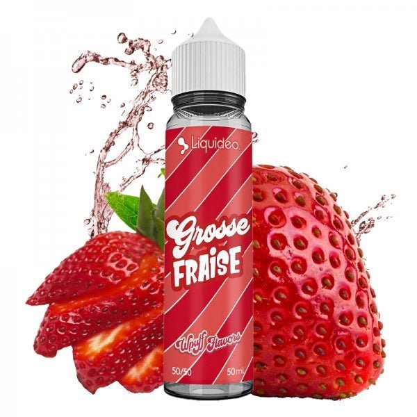 Grosse Fraise 0mg 50ml - Wpuff Flavors - Liquidéo - PrixVape