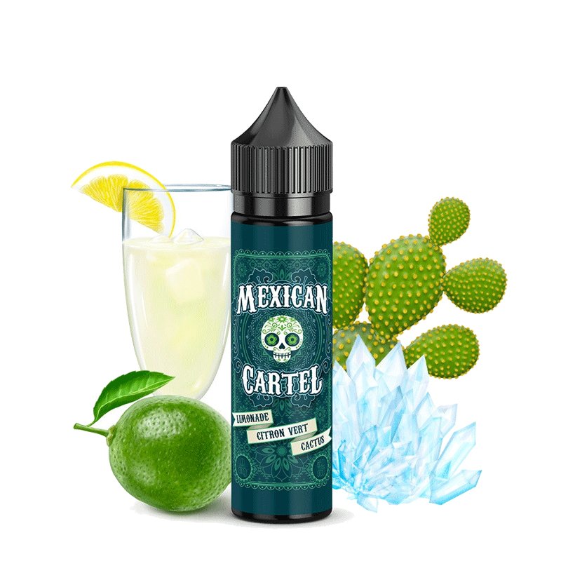 Limonade Citron Vert Cactus 50ml - Mexican Cartel - PrixVape