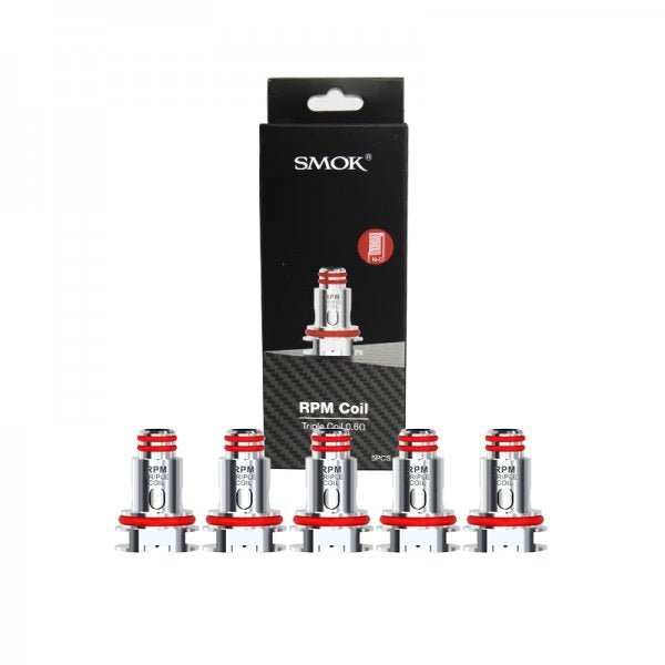 Résistances RPM Triple 0.6Ω (5pcs) - Smoktech - PrixVape