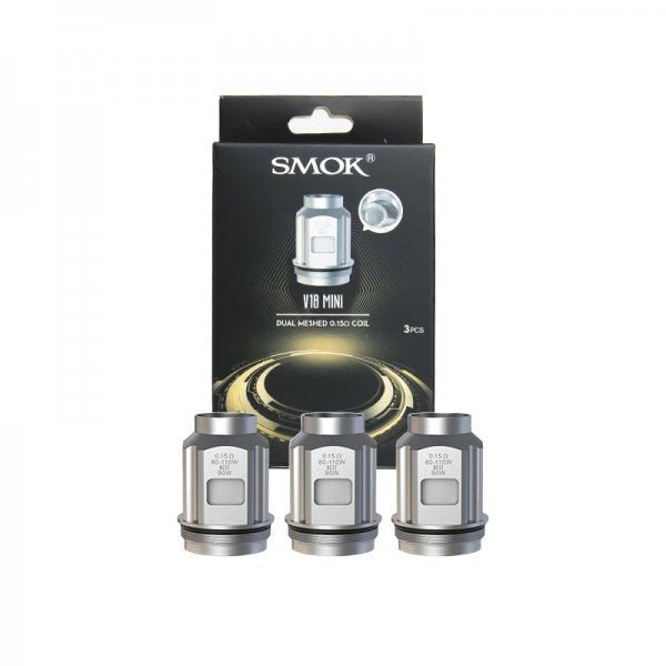 Résistances TFV18 Mini 0.2Ω/0.15Ω/0.33Ω (3pcs) - Smoktech - PrixVape