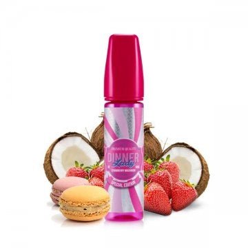 Strawberry Macaroon 50ml - Special Edition - Dinner Lady - PrixVape